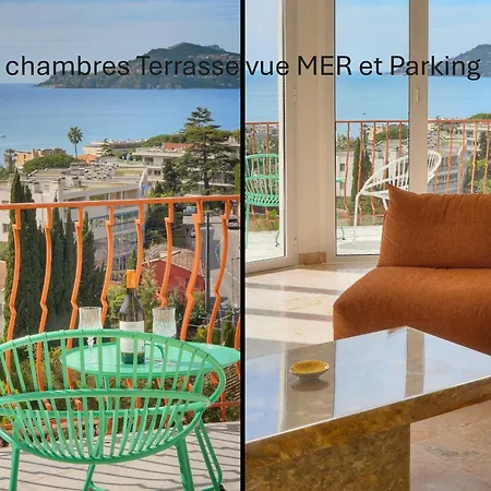 Somptueux 3 Chambres- Terrasse Vue Mer- Parking A3b132 Appartement Cannes