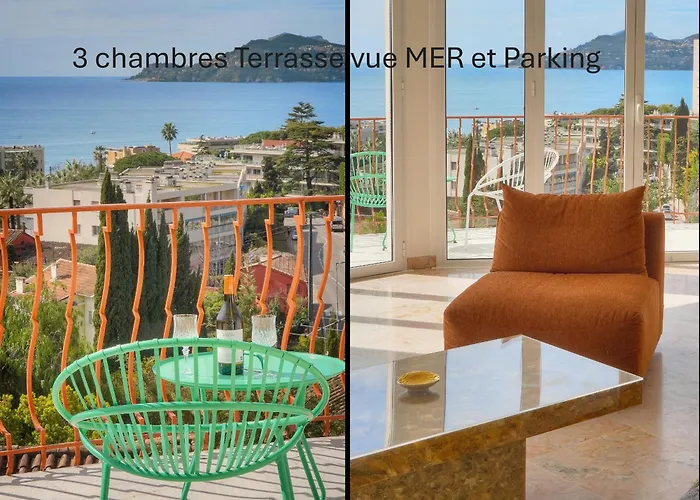 Somptueux 4 Pieces Vue Et Parking A3b132 شقة كان